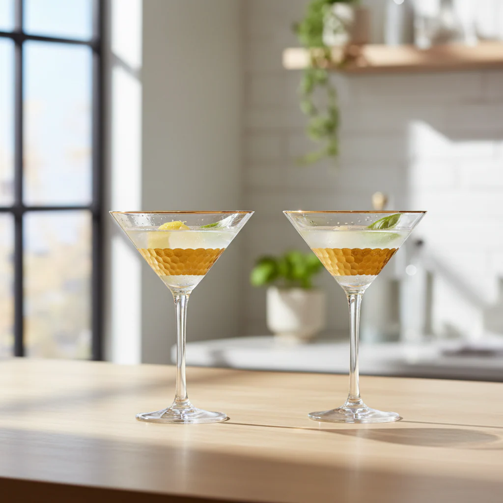Set Of Two Astrid Cocktail Glasses - Image 4