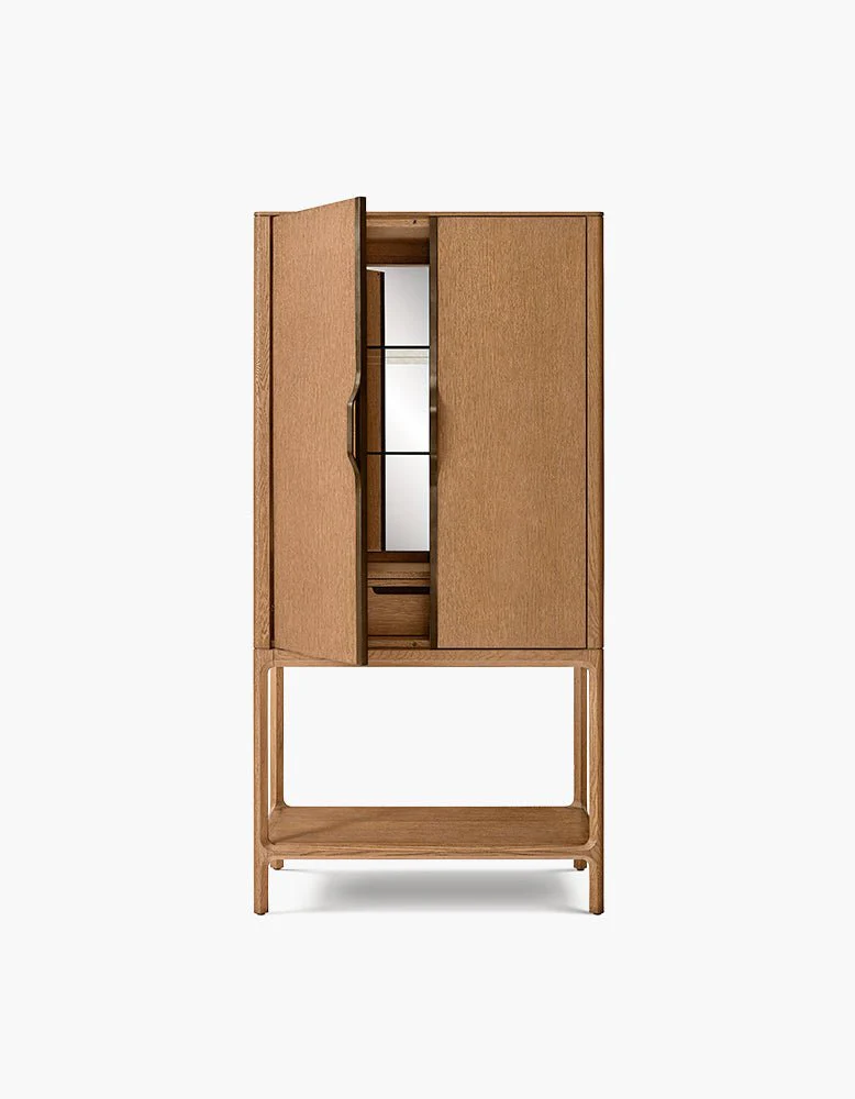 Sethi Wine Sideboard, Solid Wood - Image 2