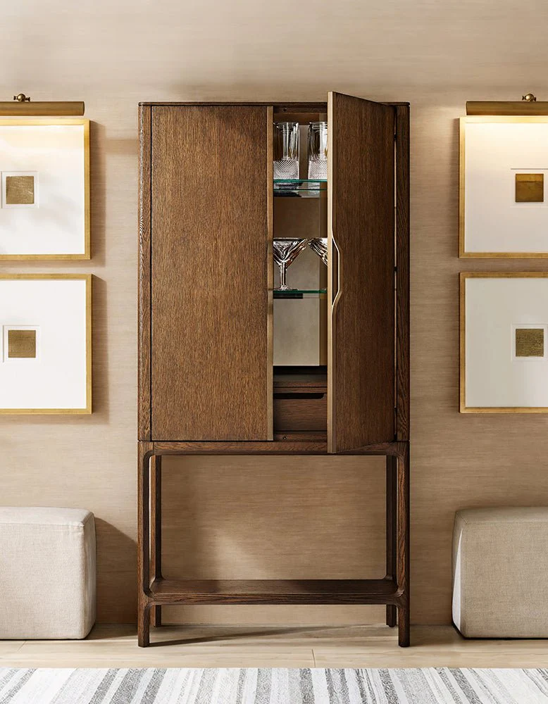 Sethi Wine Sideboard, Solid Wood - Image 4