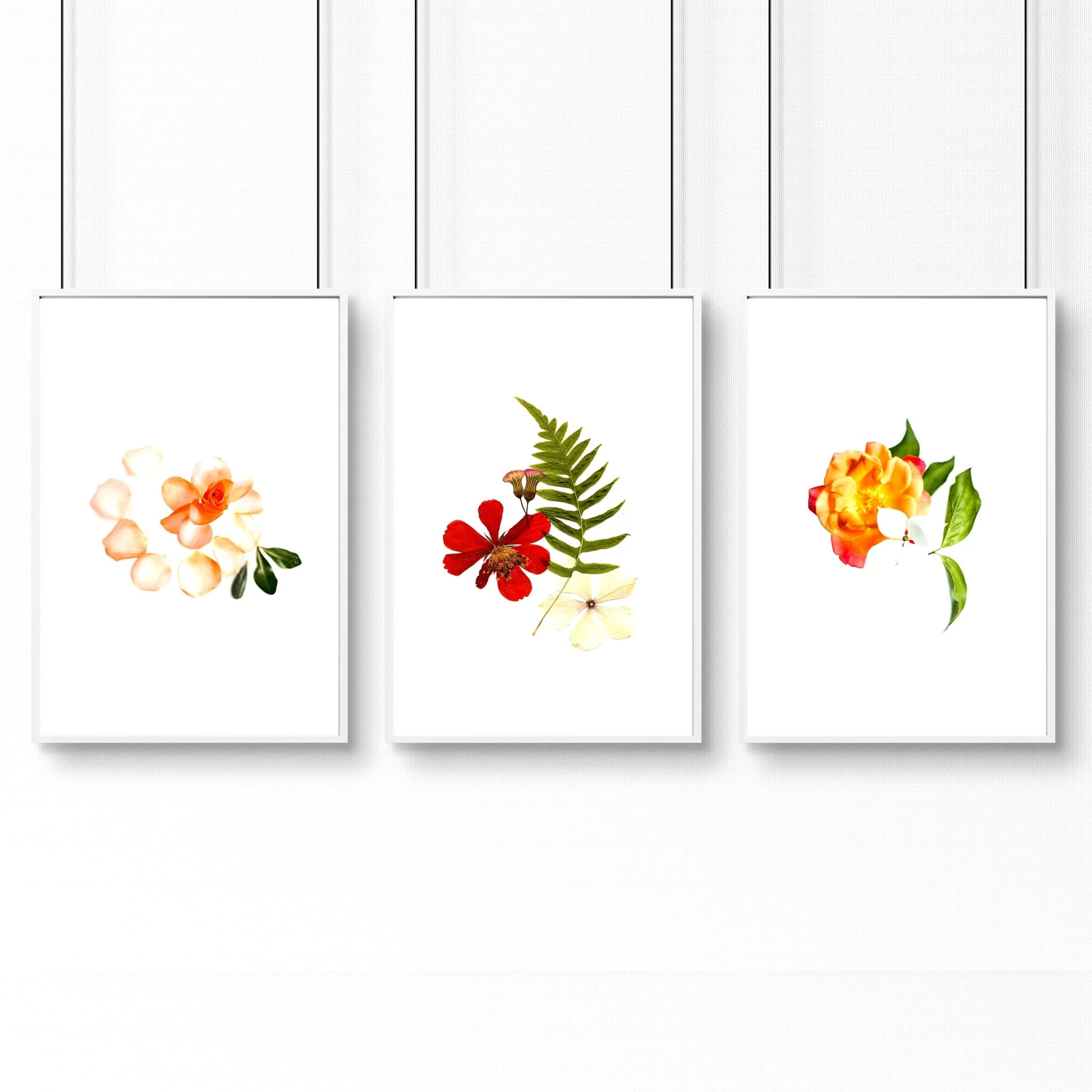 Shabby chic decor | set of 3 wall art prints for home office - Image 10