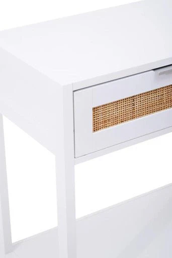 Sherman White Wood Console Table - Image 9