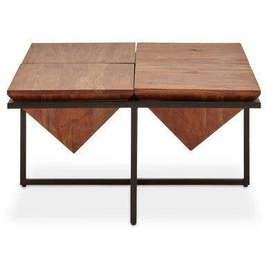 Shimla Acacia Pyramid Coffee Table - Image 5