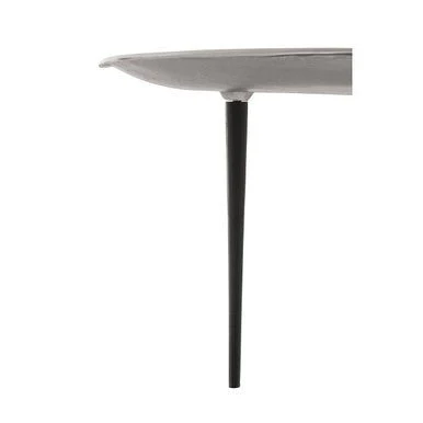 Silva Oak Effect Silver Top Coffee Table - Image 5