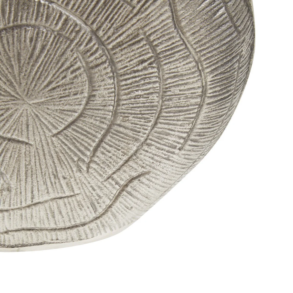 Silva Small Oak Effect Silver Finish Vase - Image 7
