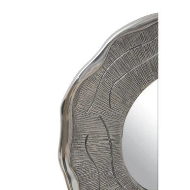 Silva Small Oak Effect Silver Wall Mirror - Image 11