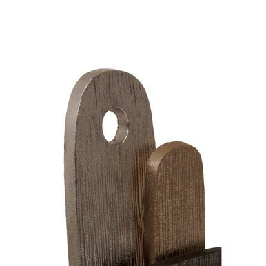 Simbolo Small Assorted Colour Metal Sculpture On Marble Base - Image 11