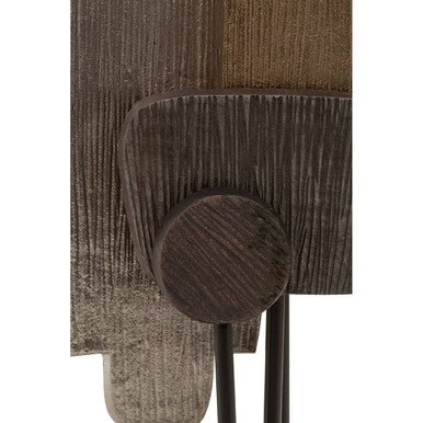 Simbolo Small Assorted Colour Metal Sculpture On Marble Base - Image 12