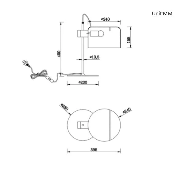 Simple Modern Model Room Living Room Table Lamp - Image 6