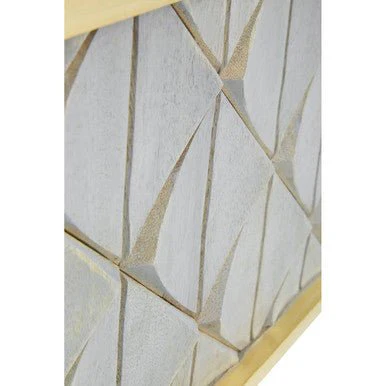 Siro Mango Wood Square Wall Mirror - Image 13