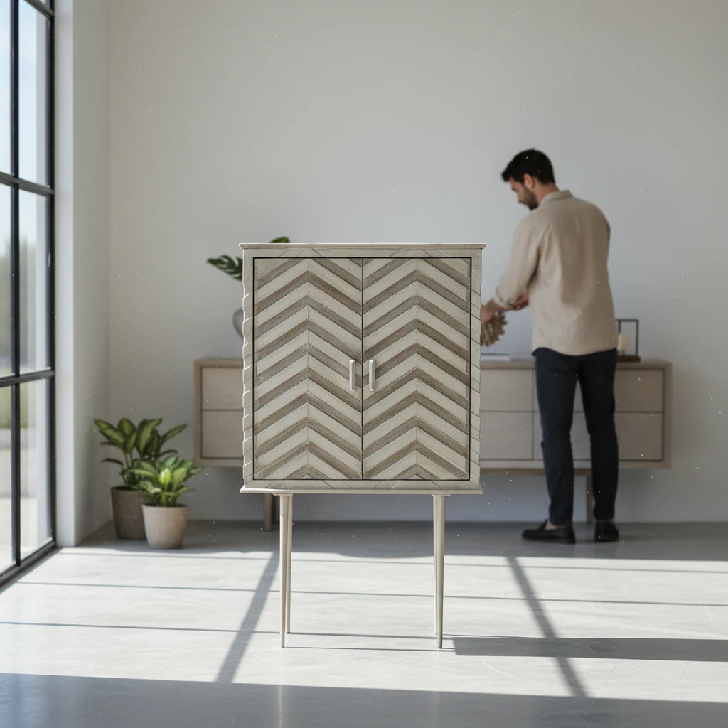 Sirsa Two Door Cabinet - Image 2