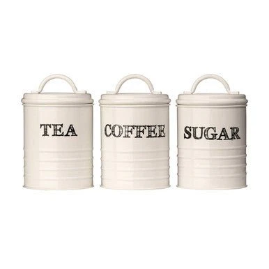 Sketch Tea Coffee And Sugar Canister Set - Image 5