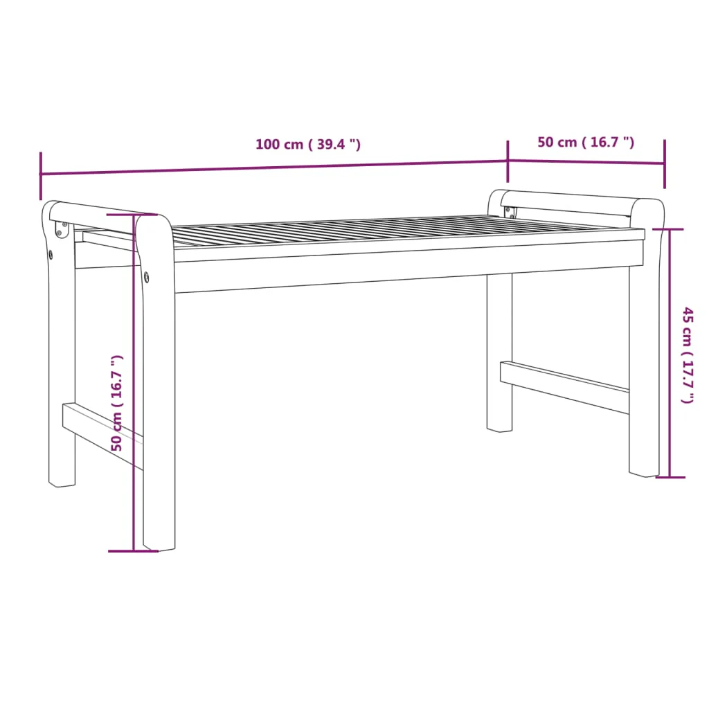 Skura Acacia Wood - 100cm - Image 9