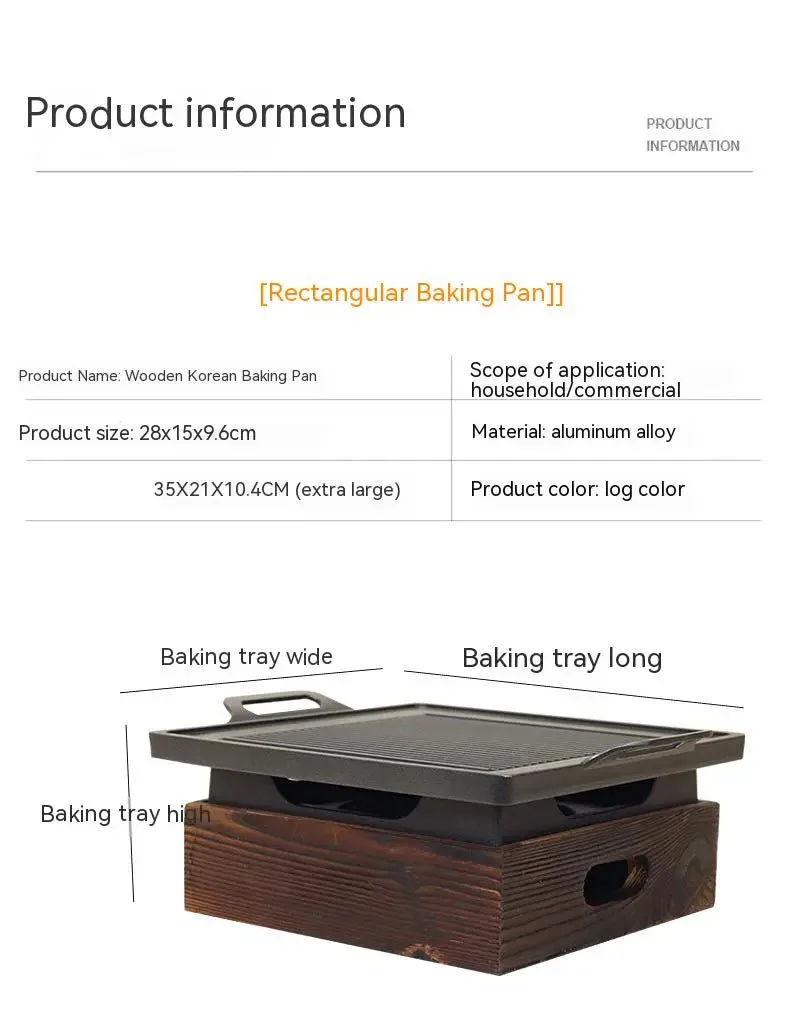 Smokeless Portable BBQ Grill Korean Japanese Barbecue Grill Charcoal BBQ Oven Alcohol Stove Household Non-stick Cooking Tools - Image 13