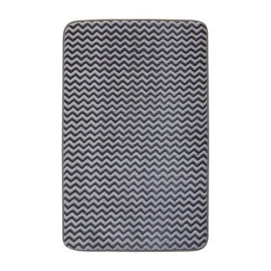 Soak Chevron Bath And Pedestal Mat Set - Image 4