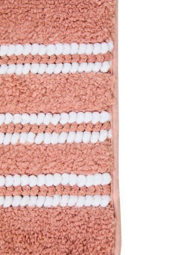 Soak Large Dusky Pink Bath Mat - Image 4