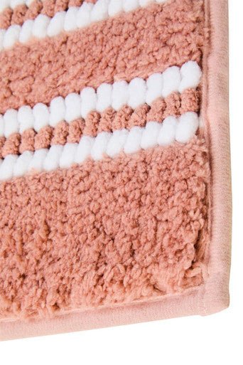 Soak Large Dusky Pink Bath Mat - Image 5