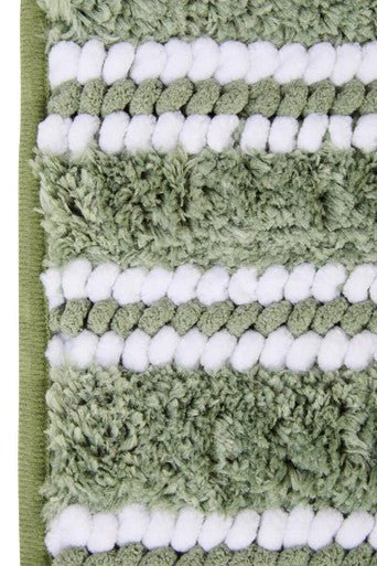 Soak Large Sage Green Bath Mat - Image 6