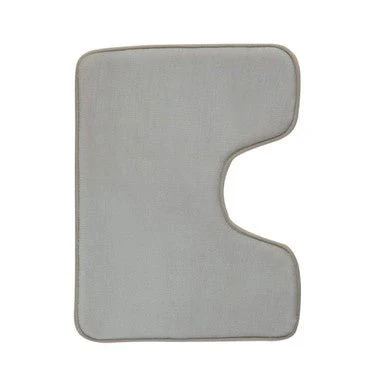 Soak Light Grey Bath And Pedestal Mat Set - Image 3