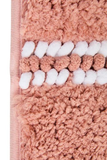 Soak Small Dusky Pink Bath Mat - Image 5
