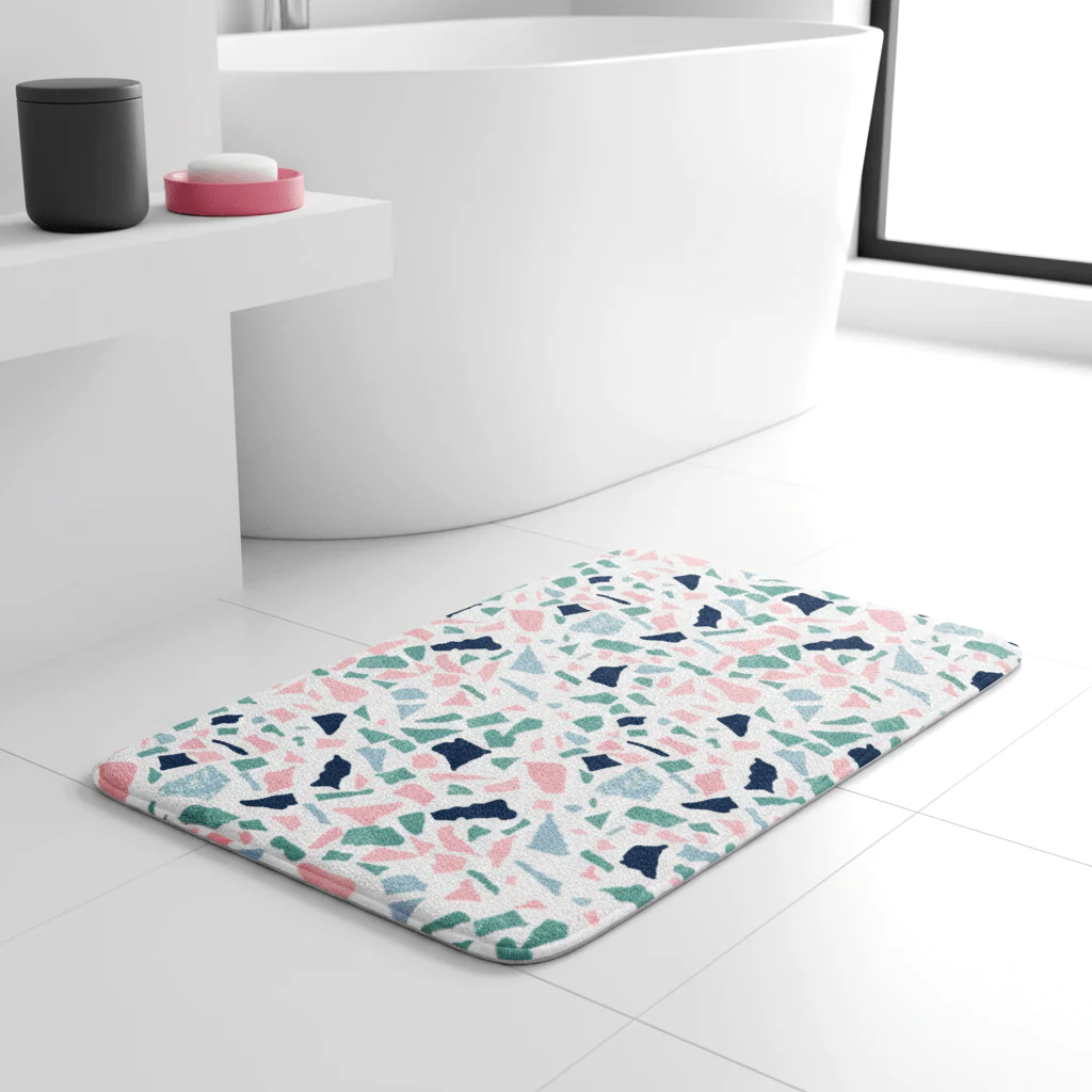 Soak Terrazzo Bath Mat - Image 5