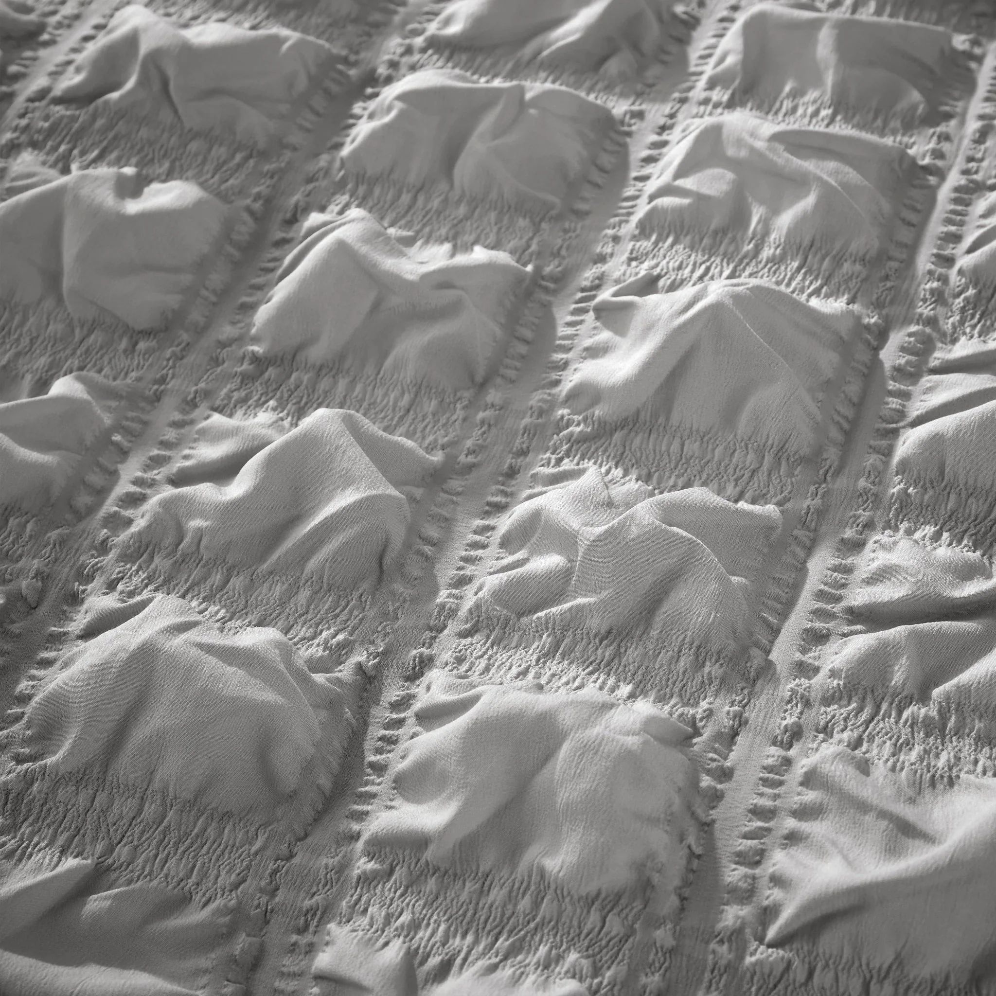 Soho Grey Microfibre Duvet Cover Set with Pillowcases Quilted Super Soft Easy Care Bedding Bed Linen Set - Image 3