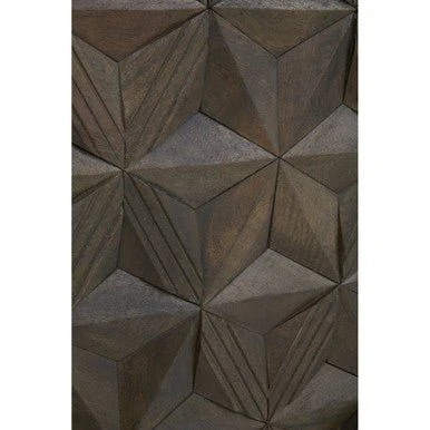 Solana Brown Mango Wood Wall Mirror - Image 11