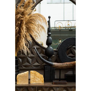 Solana Brown Mango Wood Wall Mirror - Image 9