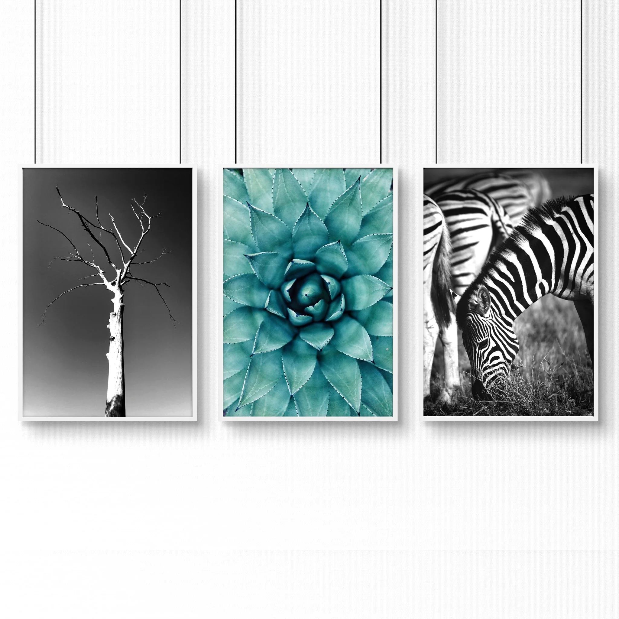 Soothing Wall Art | Set of 3 African Wildlife Wall art Prints - Image 14
