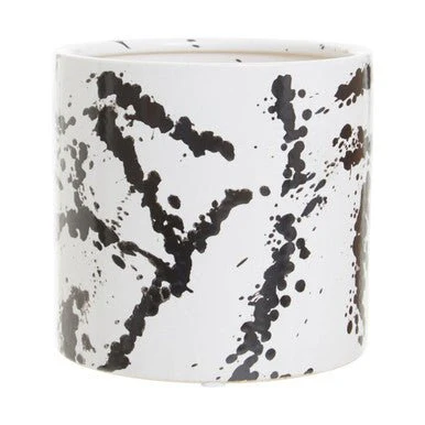 Sorrell Black And White Small Planter - Image 5