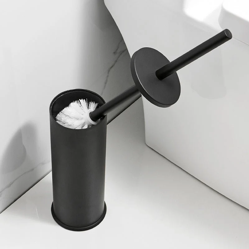 Space Aluminum Toilet Brush To Wash The Toilet Without Dead Ends - Image 5