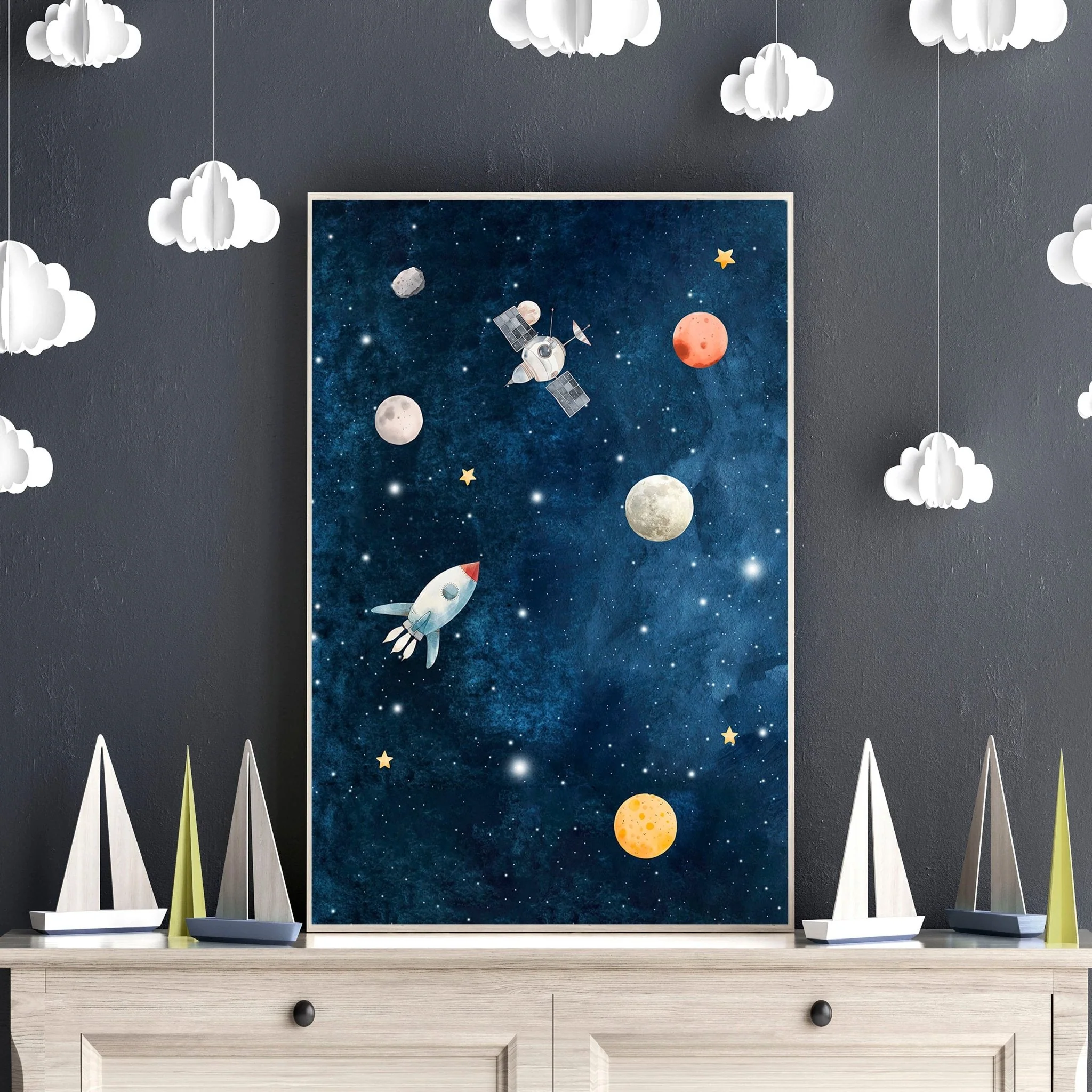 Space Artwork | Set of 3 wall art prints - Image 6