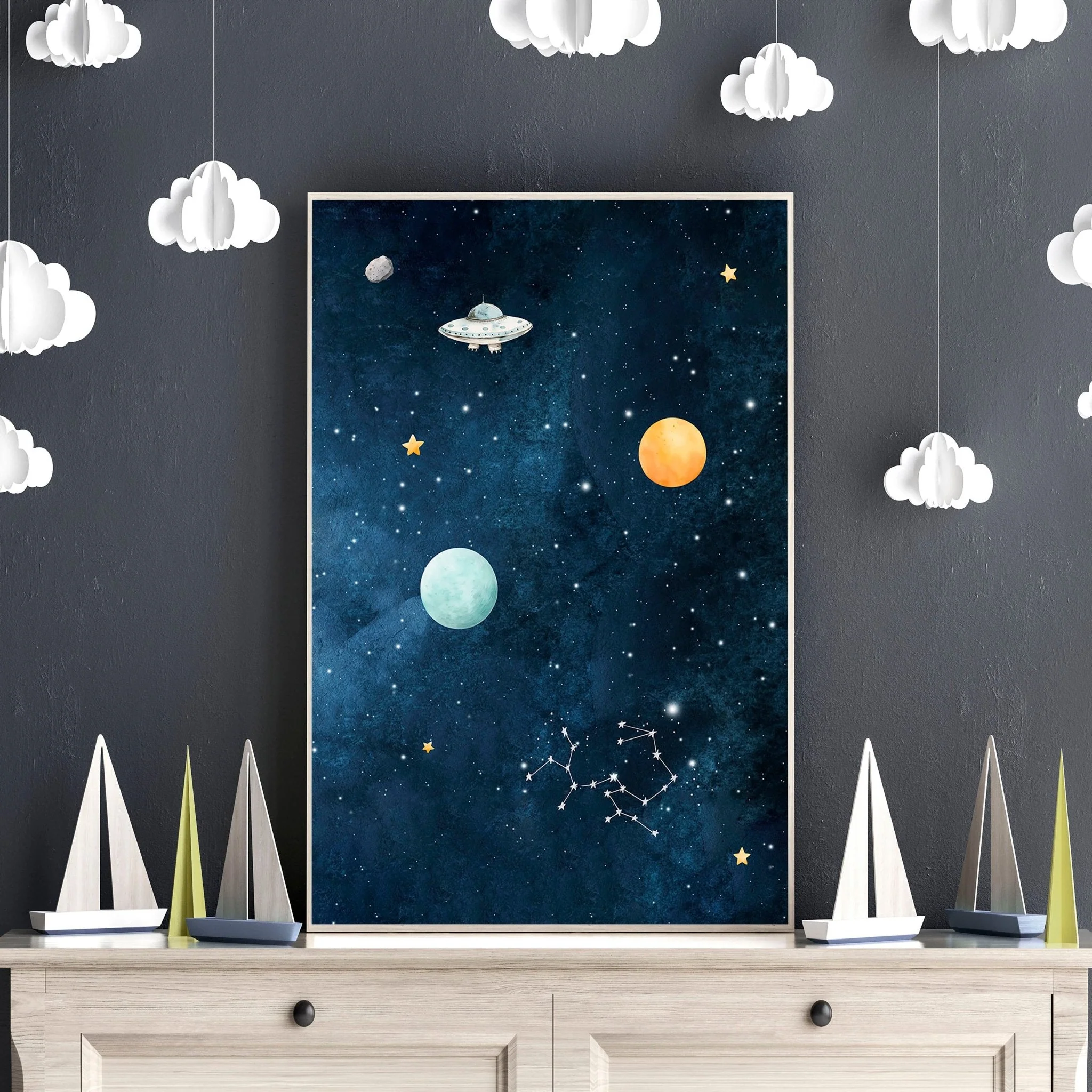 Space Artwork | Set of 3 wall art prints - Image 8