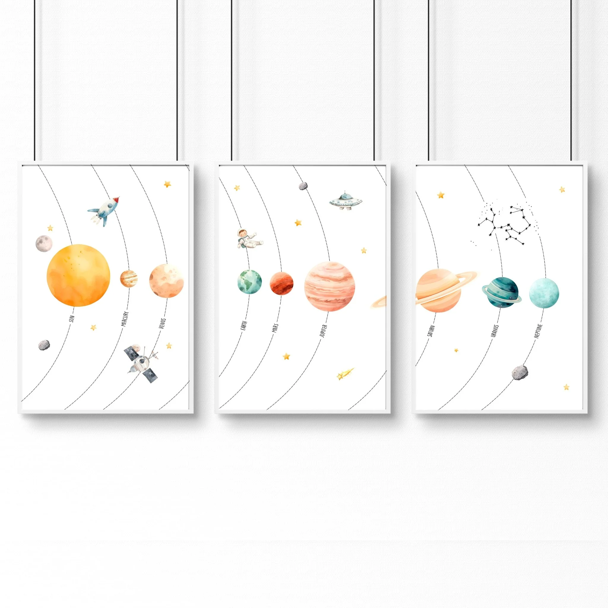 Space Posters | Set of 3 wall art prints - Image 10
