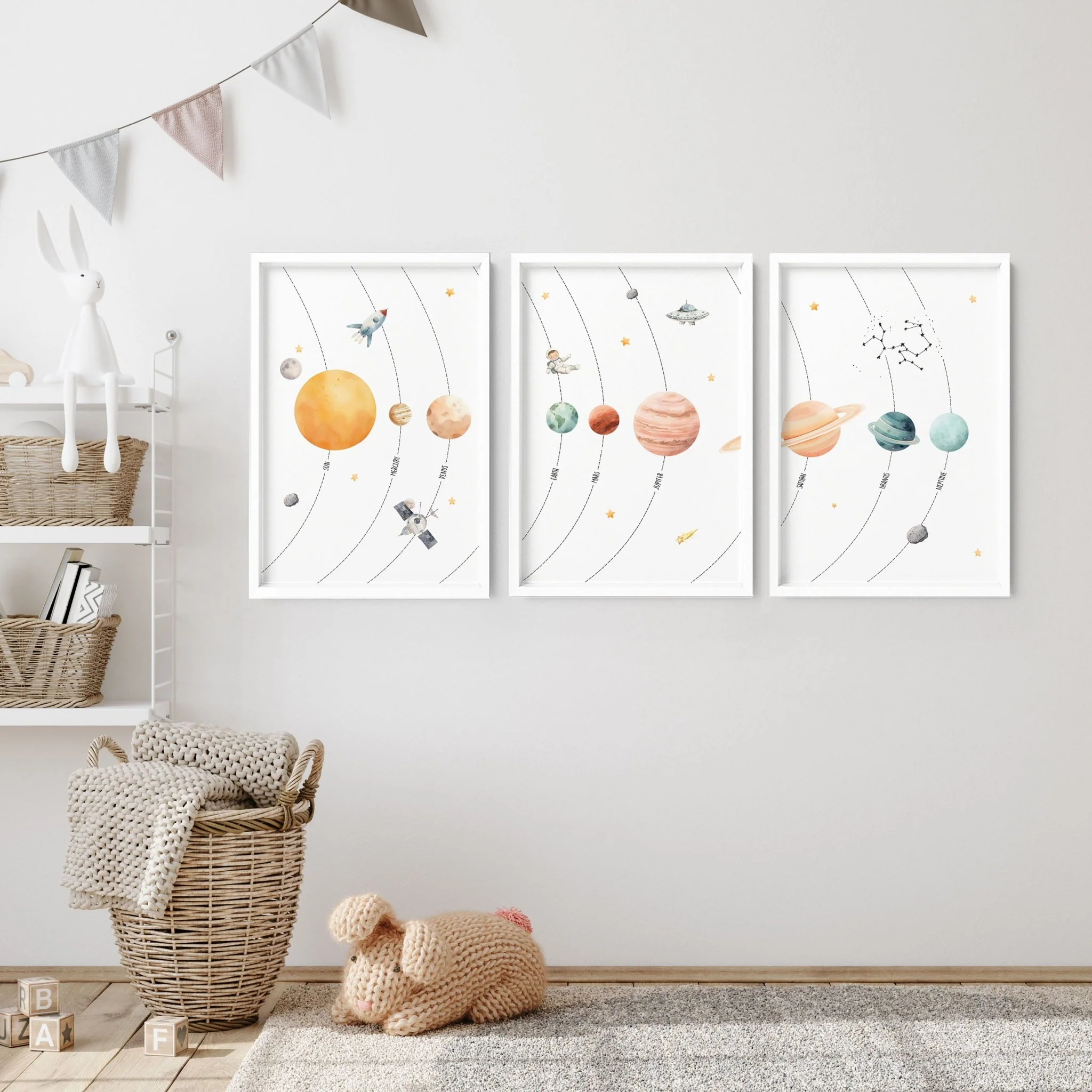 Space Posters | Set of 3 wall art prints - Image 4