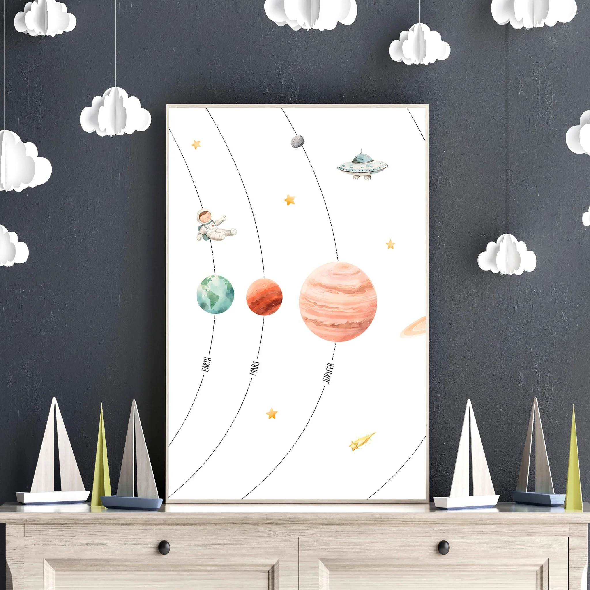 Space Posters | Set of 3 wall art prints - Image 8