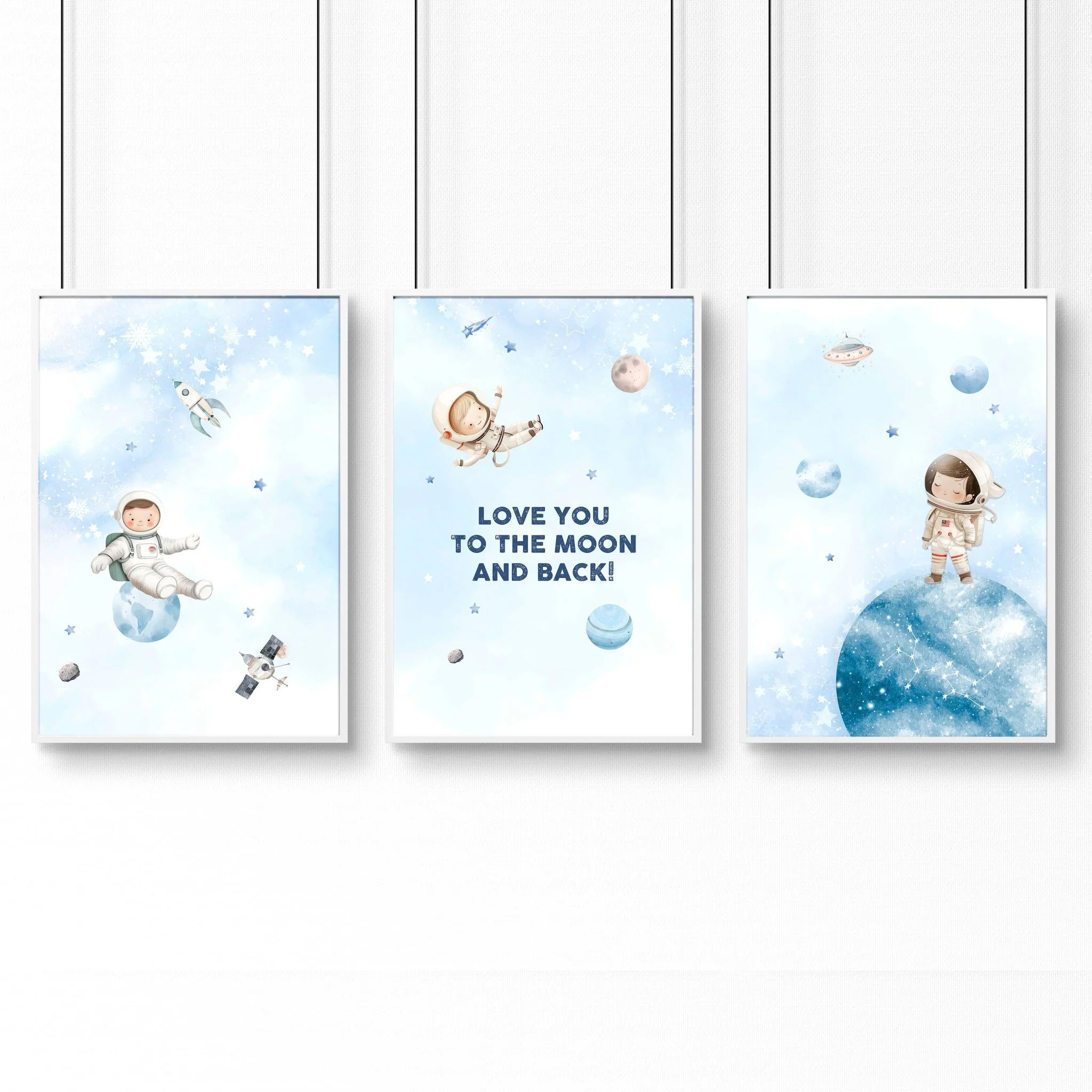 Space Wall Art | Set of 3 wall art prints - Image 11