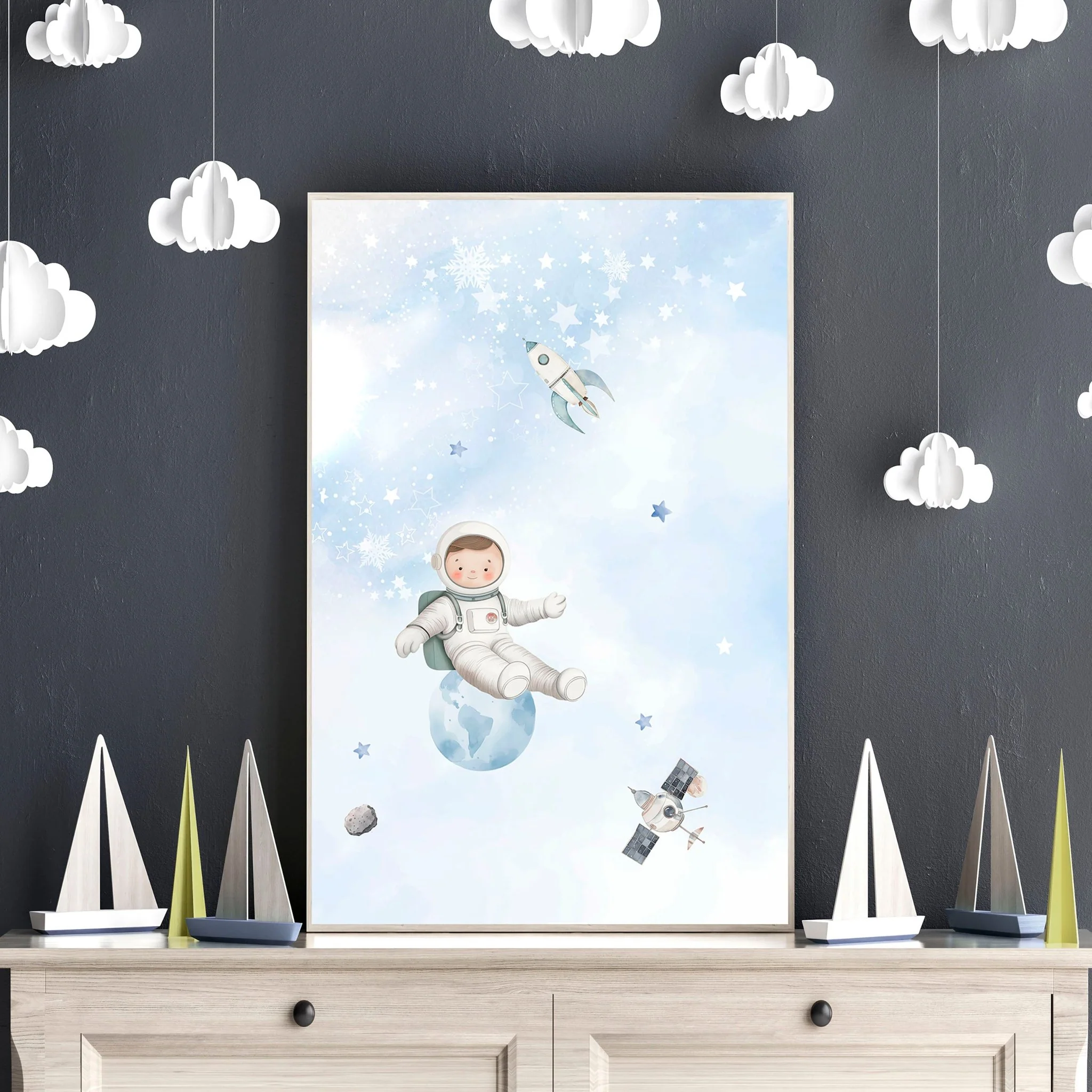 Space Wall Art | Set of 3 wall art prints - Image 6
