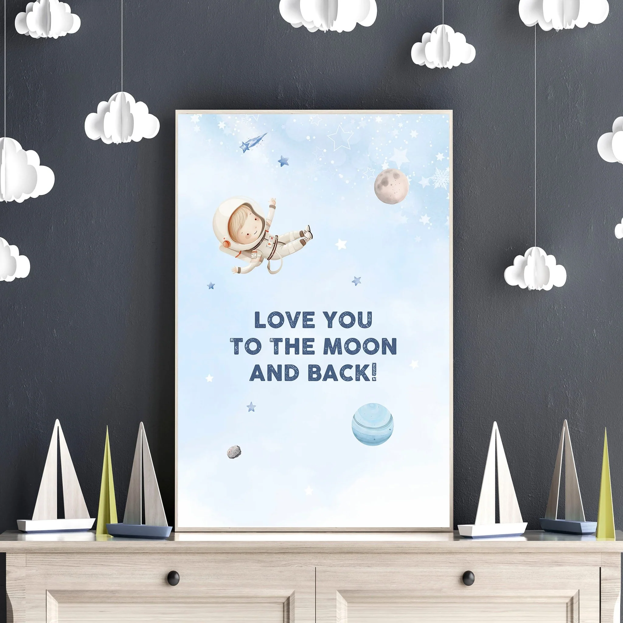 Space Wall Art | Set of 3 wall art prints - Image 7