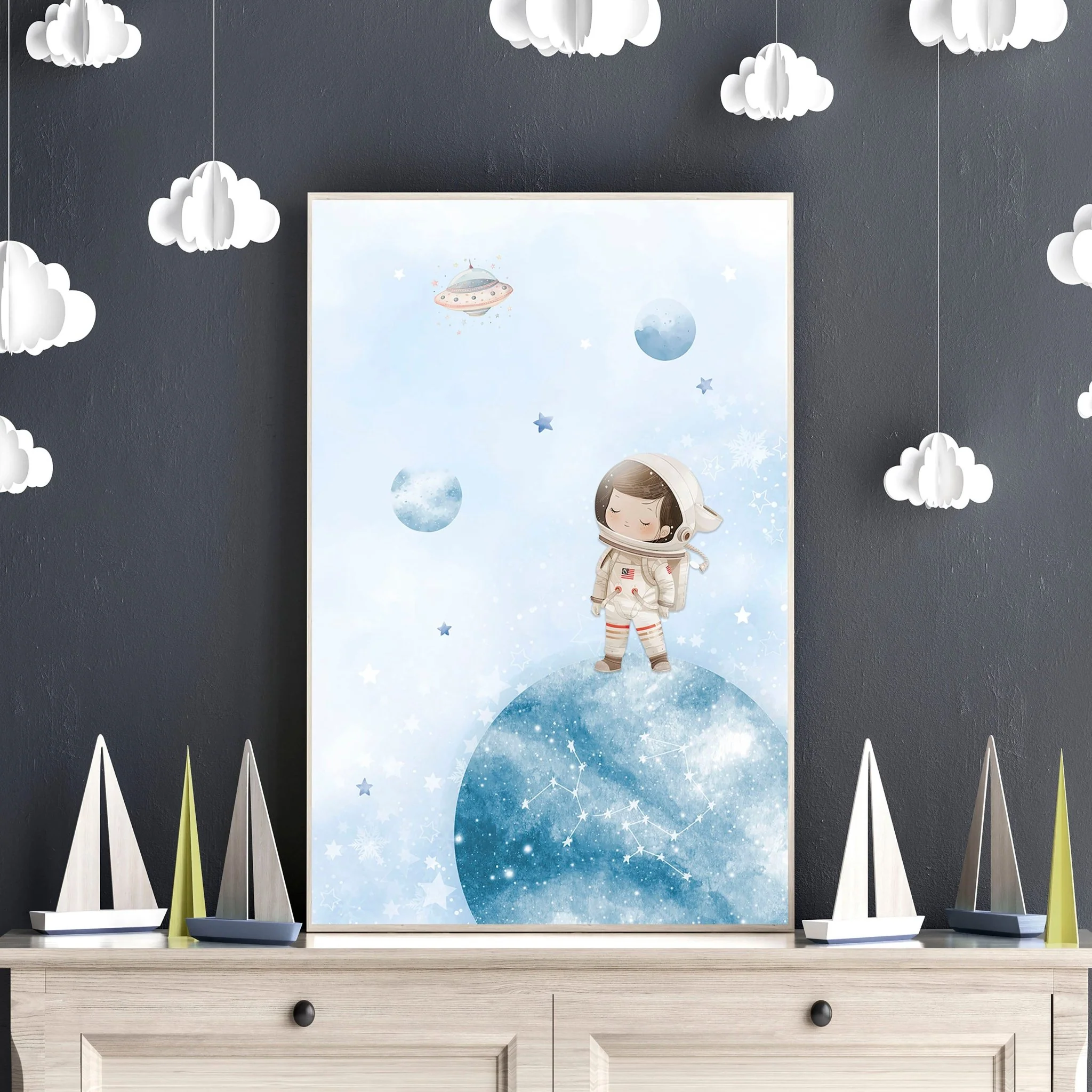 Space Wall Art | Set of 3 wall art prints - Image 8