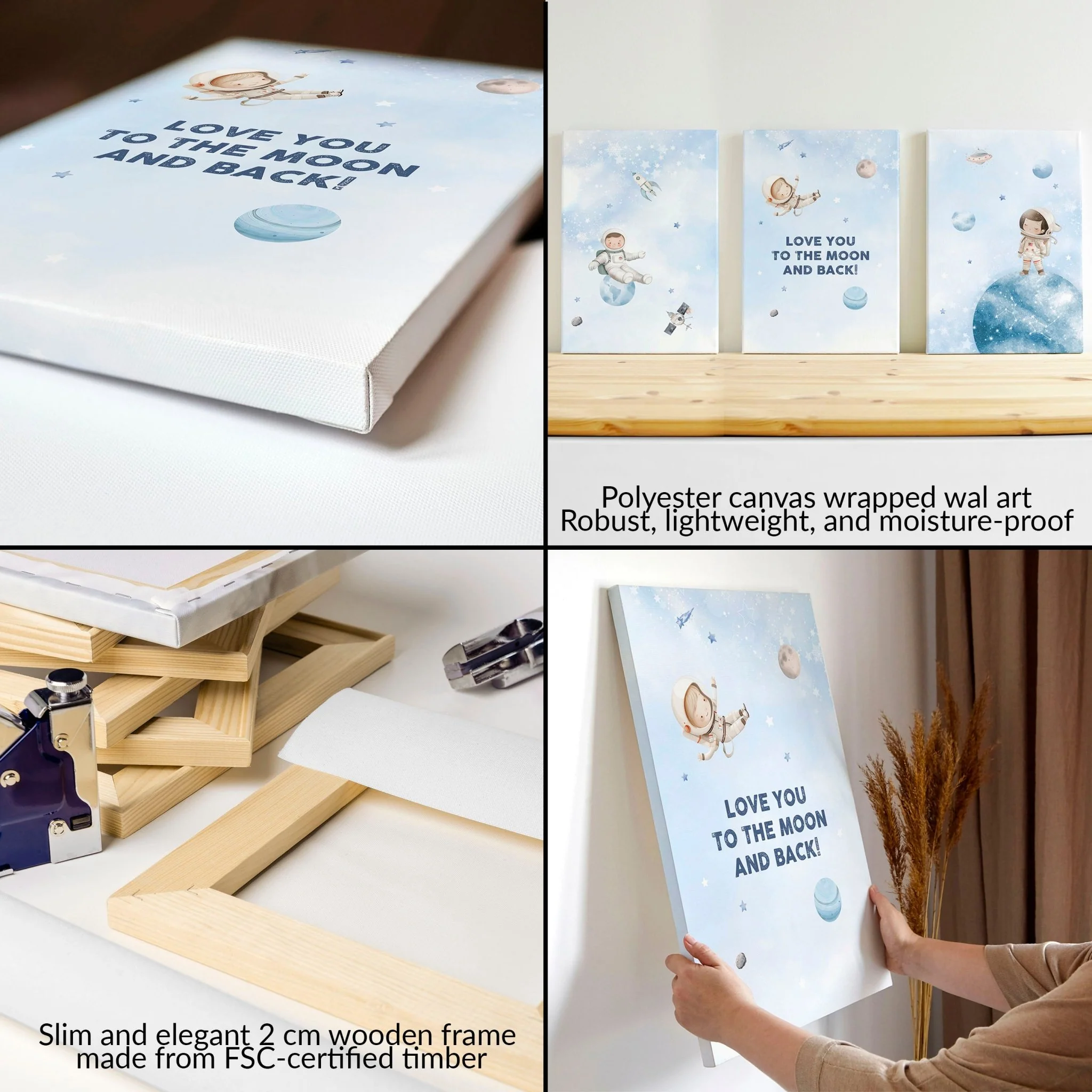 Space Wall Art | Set of 3 wall art prints - Image 9