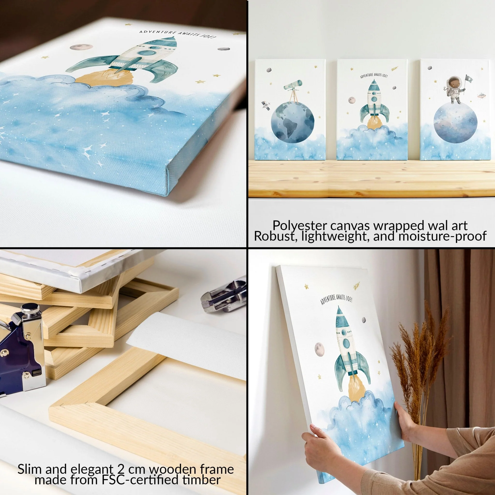 Spacecraft Art | Set of 3 wall art prints - Image 8