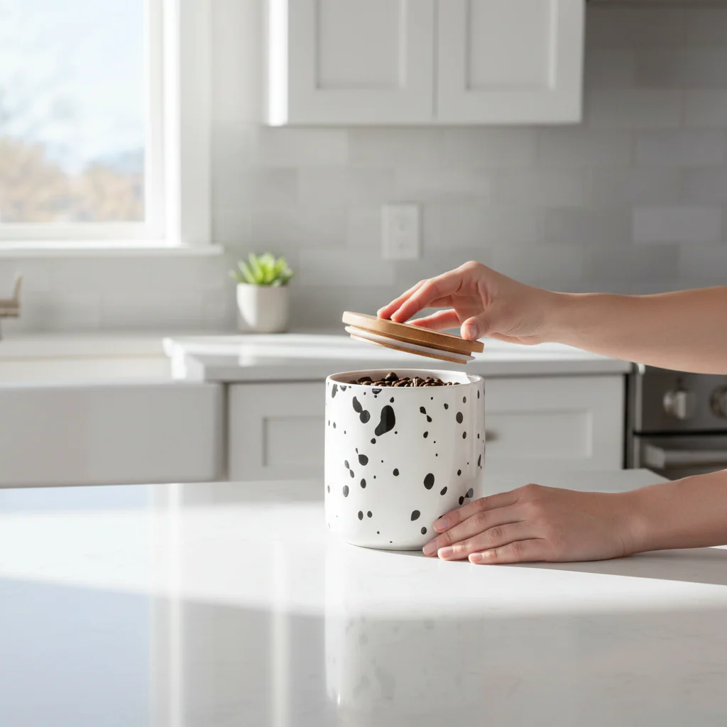 Speckled Medium Storage Canister - Image 2