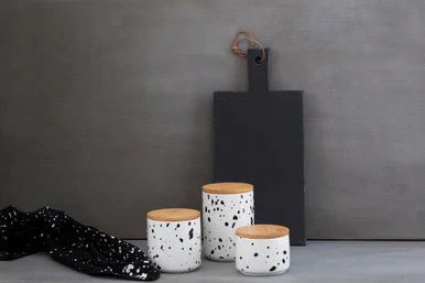Speckled Small Storage Canister - Image 8