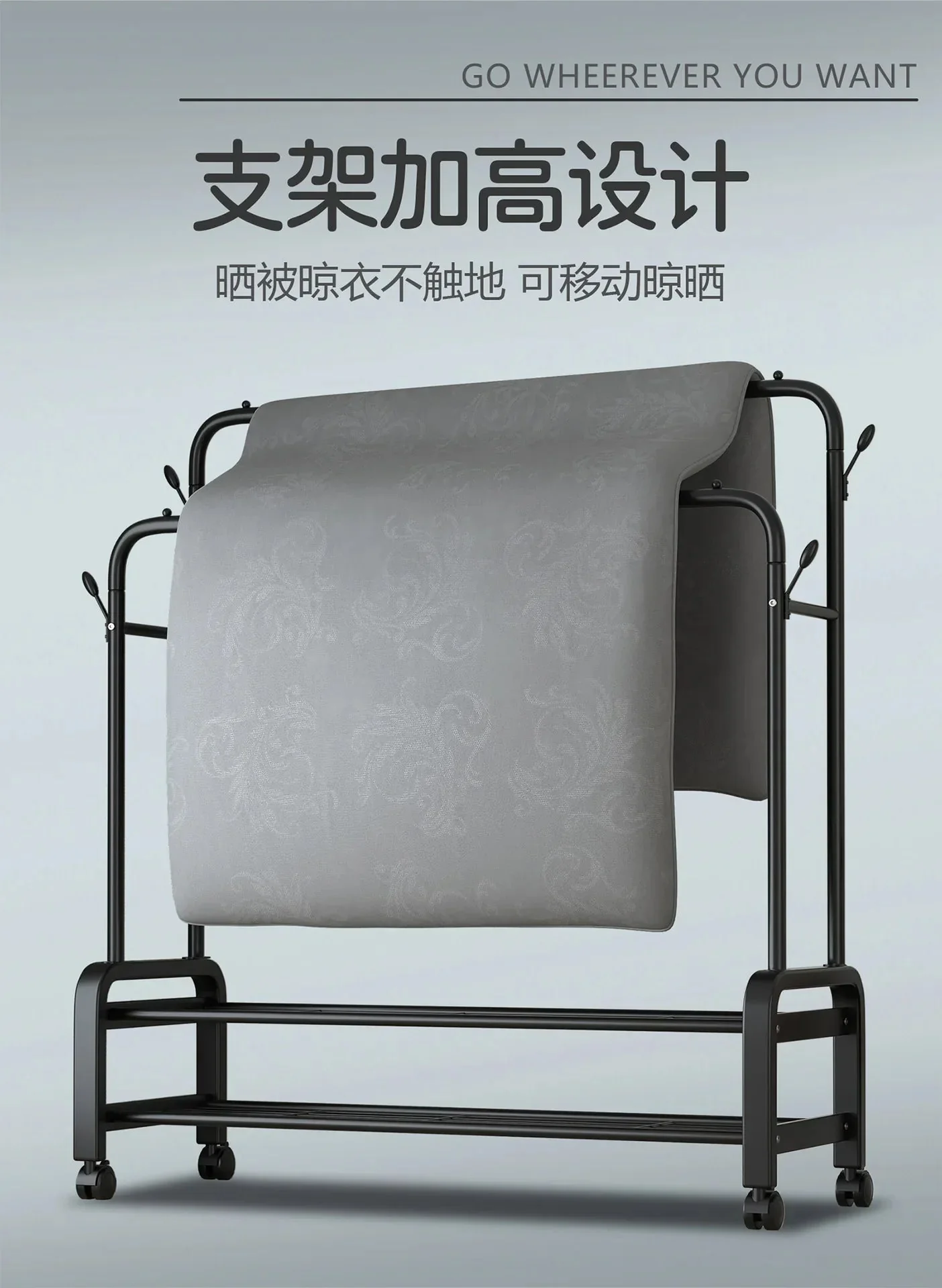 Standing Coat Rack Coats Page Children's Room Rack Home Furniture Wardrobe Stand Floor Stand Clothes Wall Clothes Hanger Hangers - Image 14