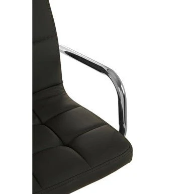 Starz Grey Leather Effect Bar Chair - Image 10
