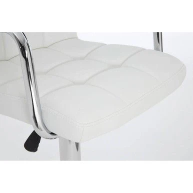 Starz White Leather Effect Bar Chair - Image 10