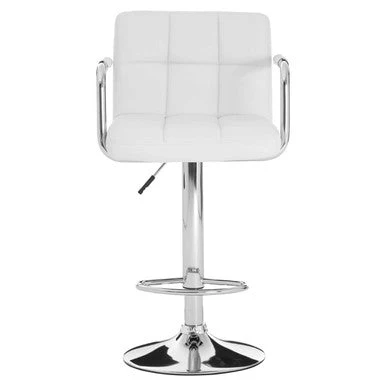 Starz White Leather Effect Bar Chair - Image 5