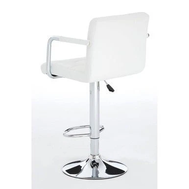 Starz White Leather Effect Bar Chair - Image 9