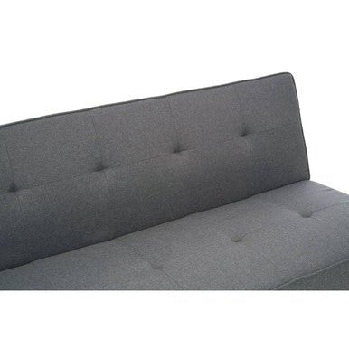 Stockholm 3 Seat Grey Sofa Bed - Image 11