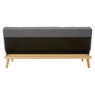 Stockholm 3 Seat Grey Sofa Bed - Image 7